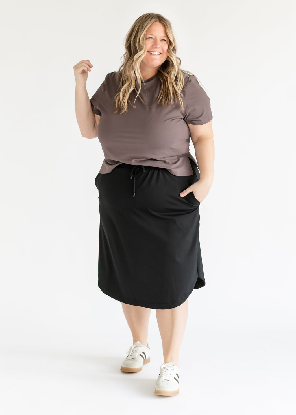 Inherit Co. Kia Dusty Mauve Athletic Short Sleeve T-shirt — comparison shot
