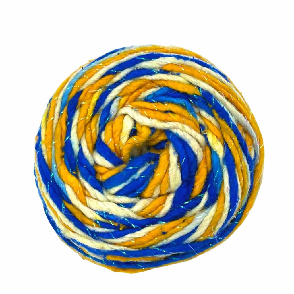Darn Good Yarn Birch Tree Cowl Knitting Kit — product on model