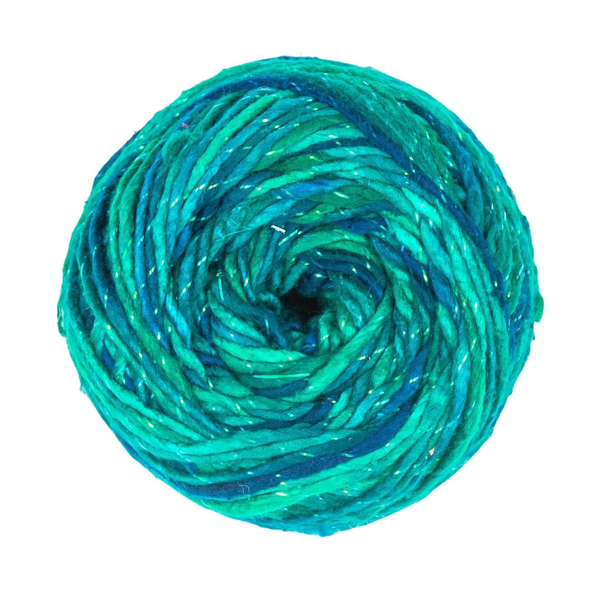 Darn Good Yarn Darn Good Ripple Infinity Scarf Crochet Kit — detail close-up