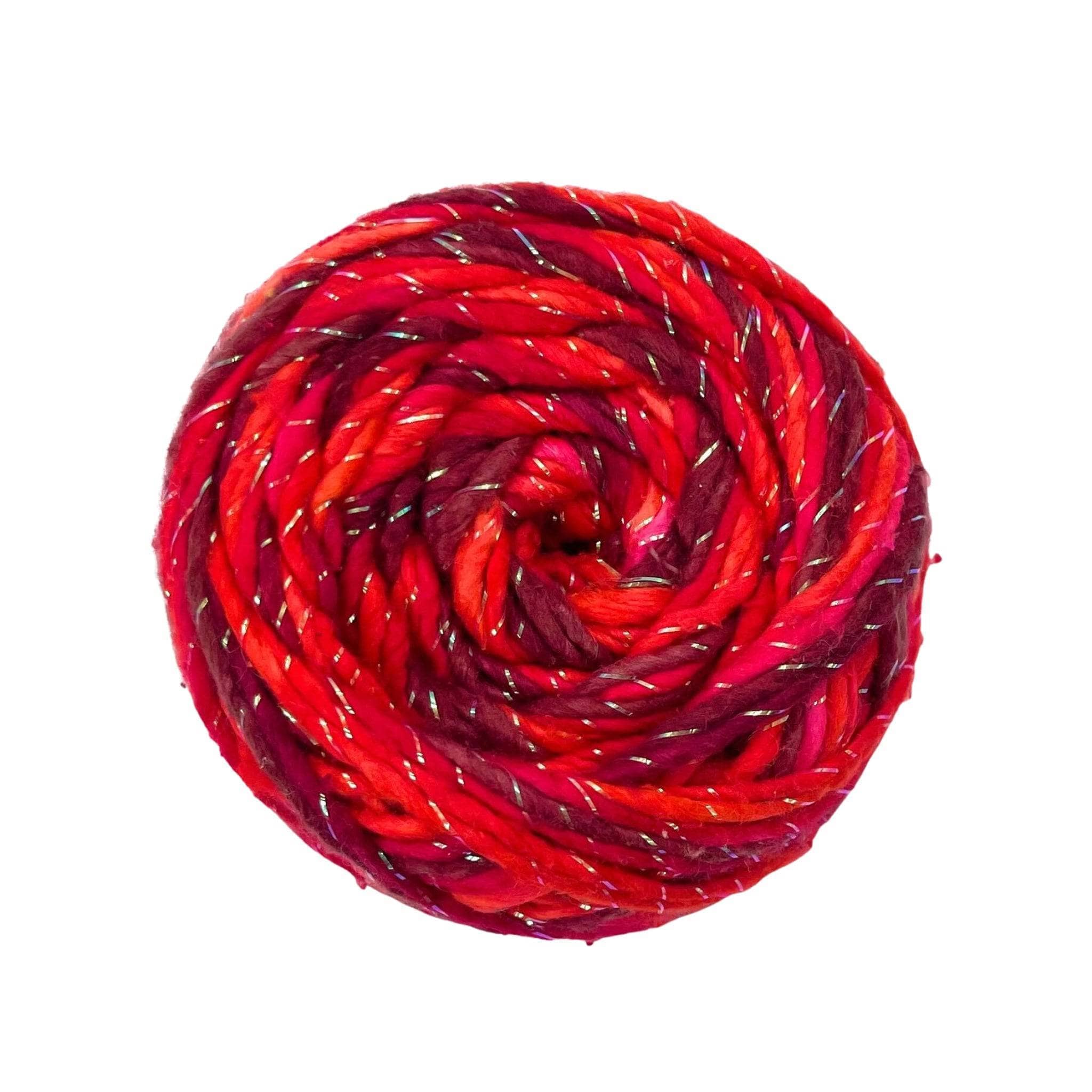 Darn Good Yarn Darn Good Ripple Slouch Hat Crochet Kit — fabric or material detail