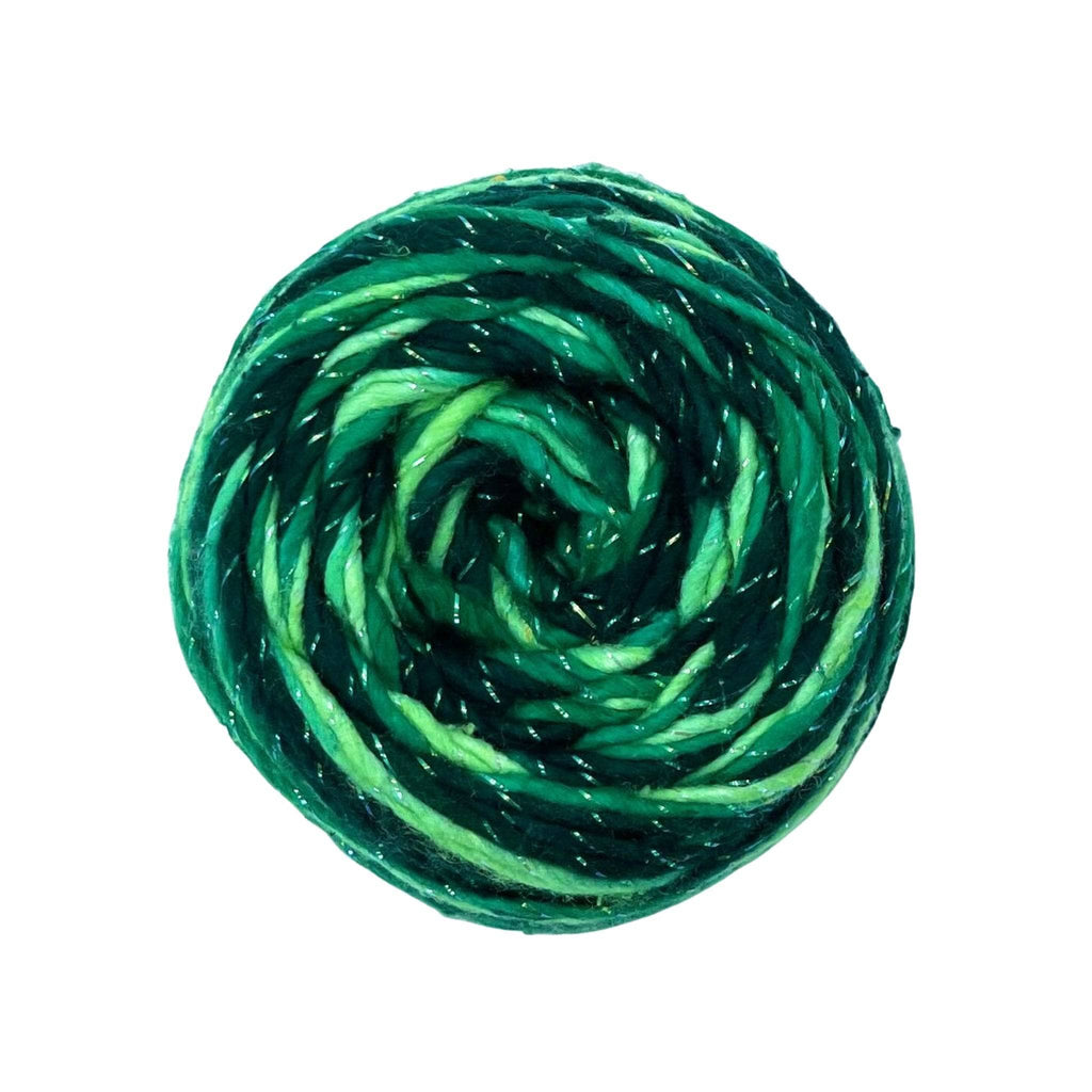 Darn Good Yarn Rainbow Meadows Cowl Crochet Kit — comparison shot