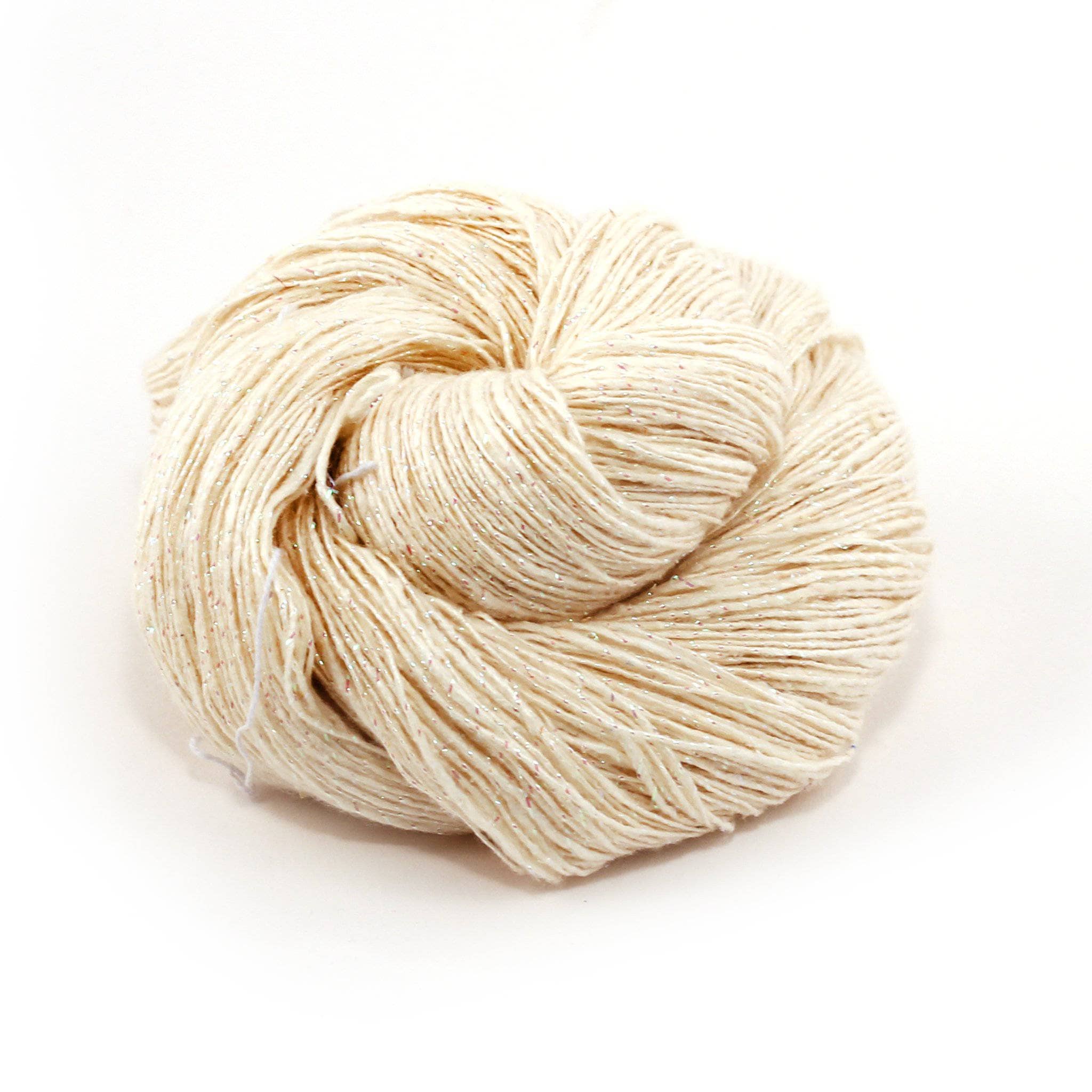 Darn Good Yarn Darn Good Yarn Shells on the Shoreline Silk Scarf Crochet Kit — main product shot