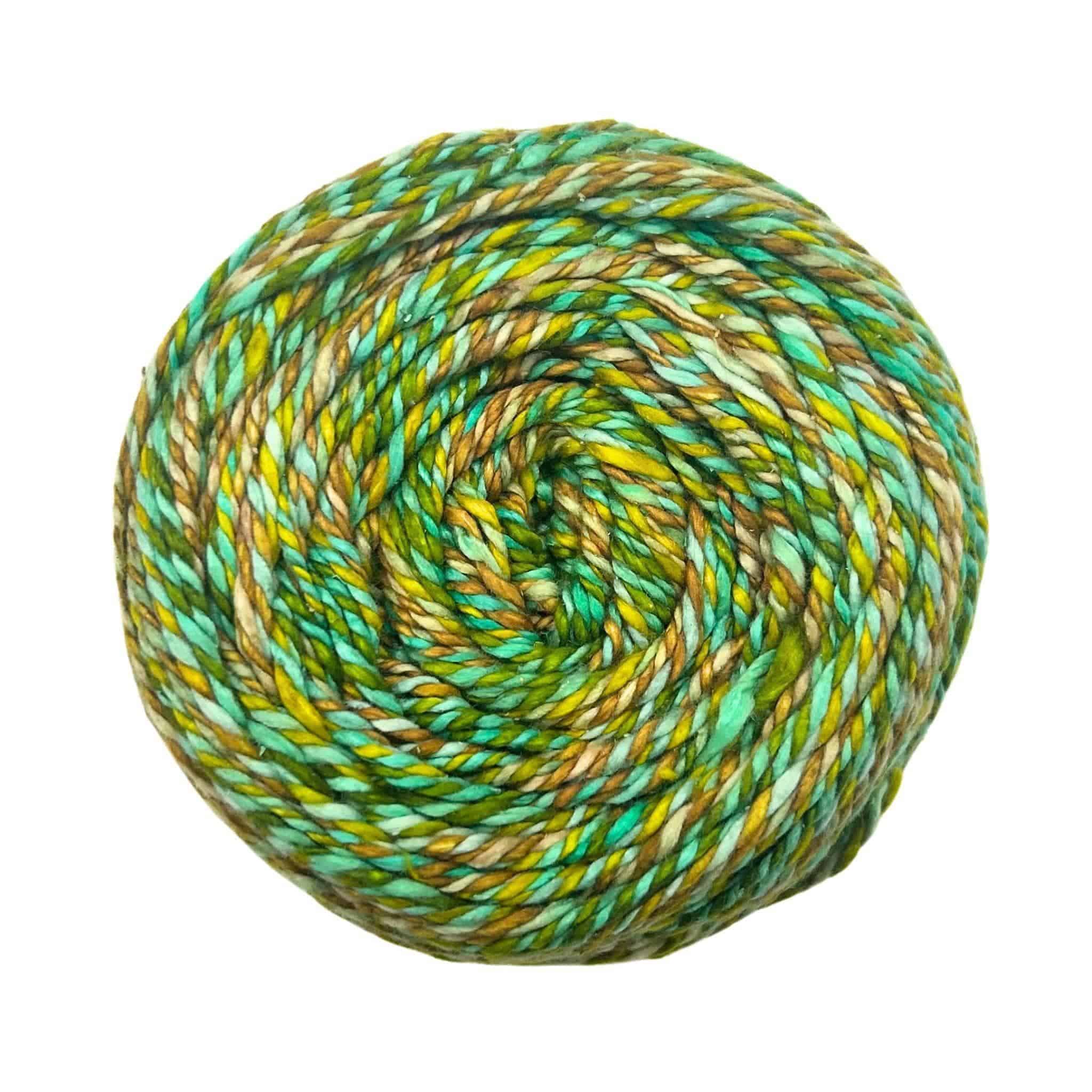 Darn Good Yarn Woven Tassel Lanyard Kit — product on model