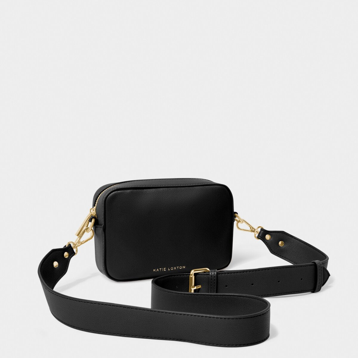 KADOU BOUTIQUE Zana Mini Crossbody Bag - Black — main product shot
