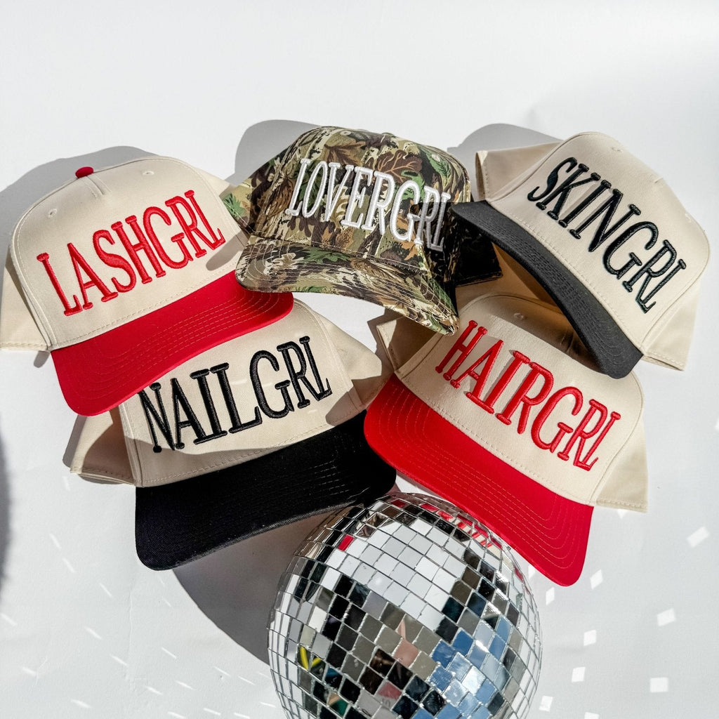 Coco & Rho ESTIGRL - Trucker Hat — construction detail