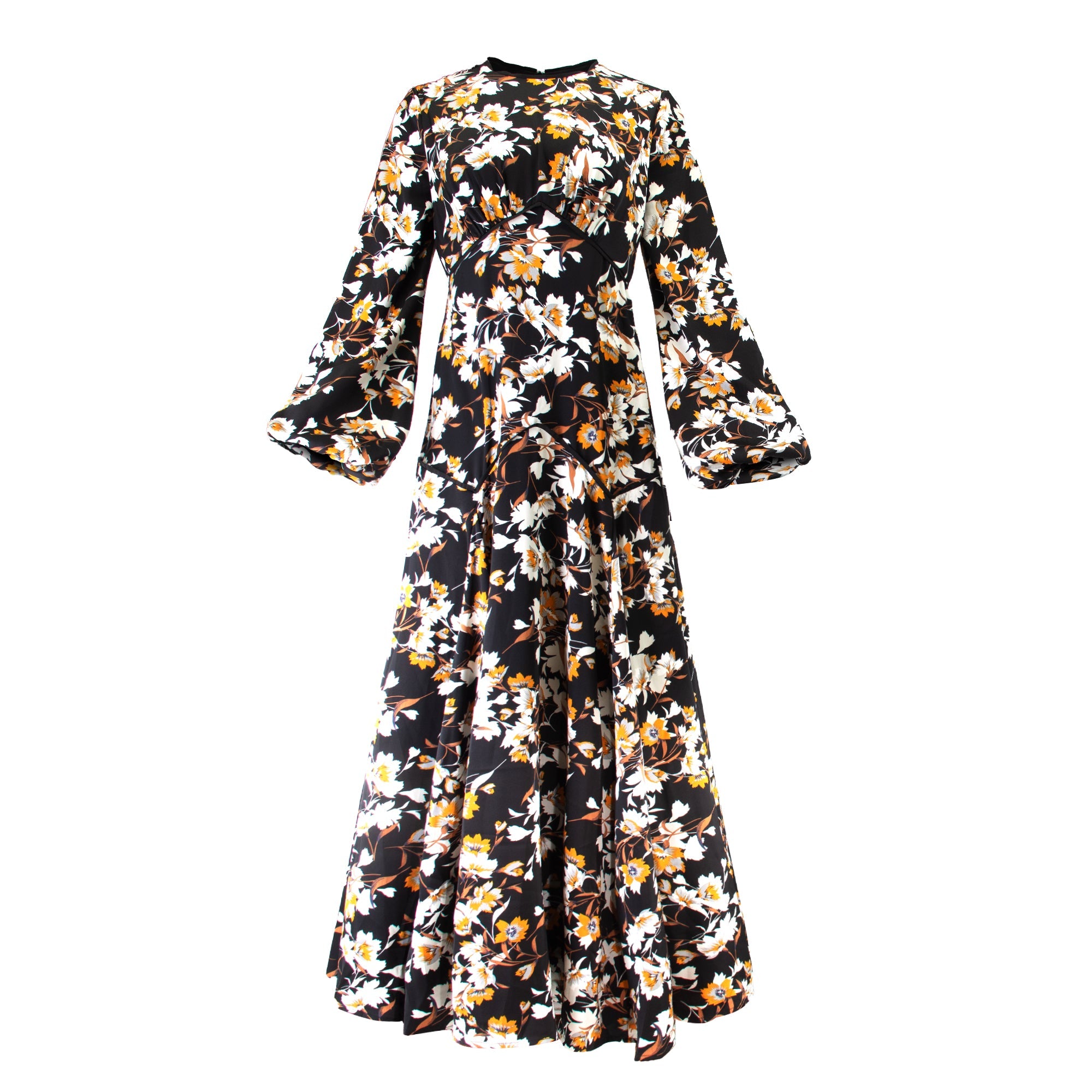 profile-nyc FLORAL DRESS — side view