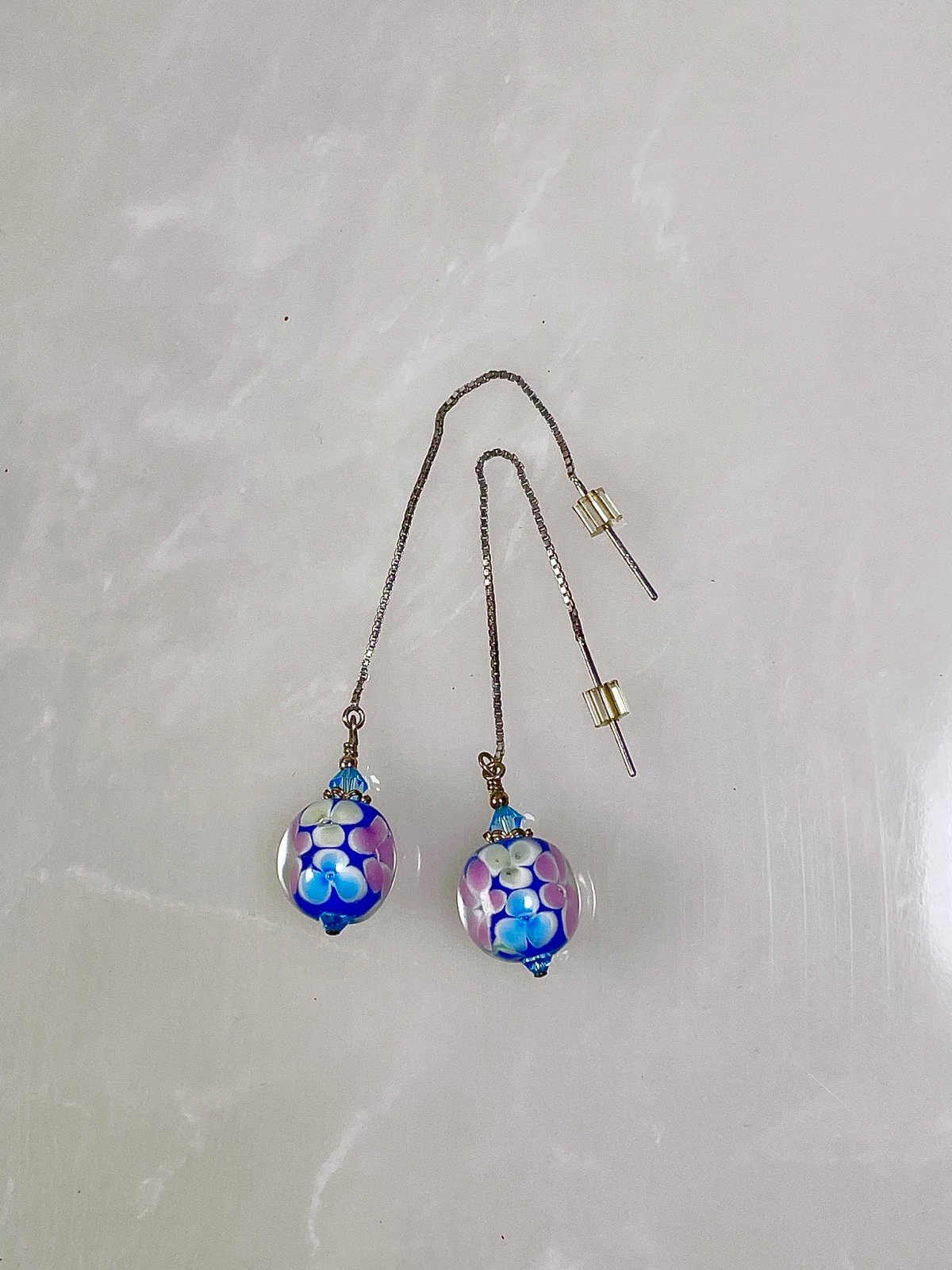 Just Neat Stuff Colorful Glass Bobbles — lifestyle context
