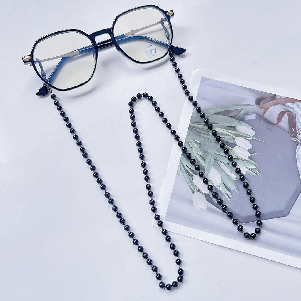 Mariam's Collection MAC006 Muslim hijab Mask Chain,Fashion Glasses Chain, pearl mask chain — construction detail