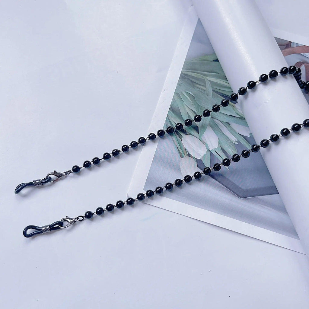 Mariam's Collection MAC006 Muslim hijab Mask Chain,Fashion Glasses Chain, pearl mask chain — detail shot 9