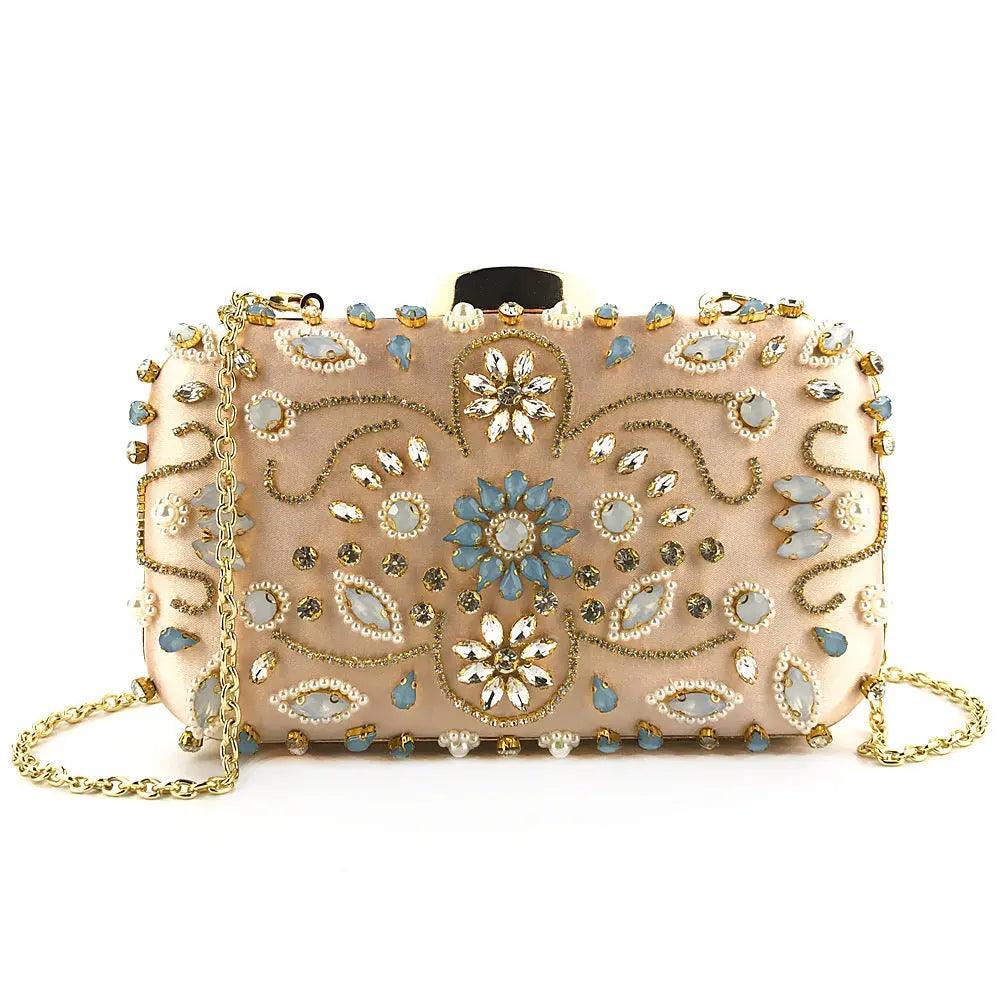 Mariam's Collection Mariam's Collection MAC012 Luxury Handbag,Diamond Cheongsam Bag — main product shot