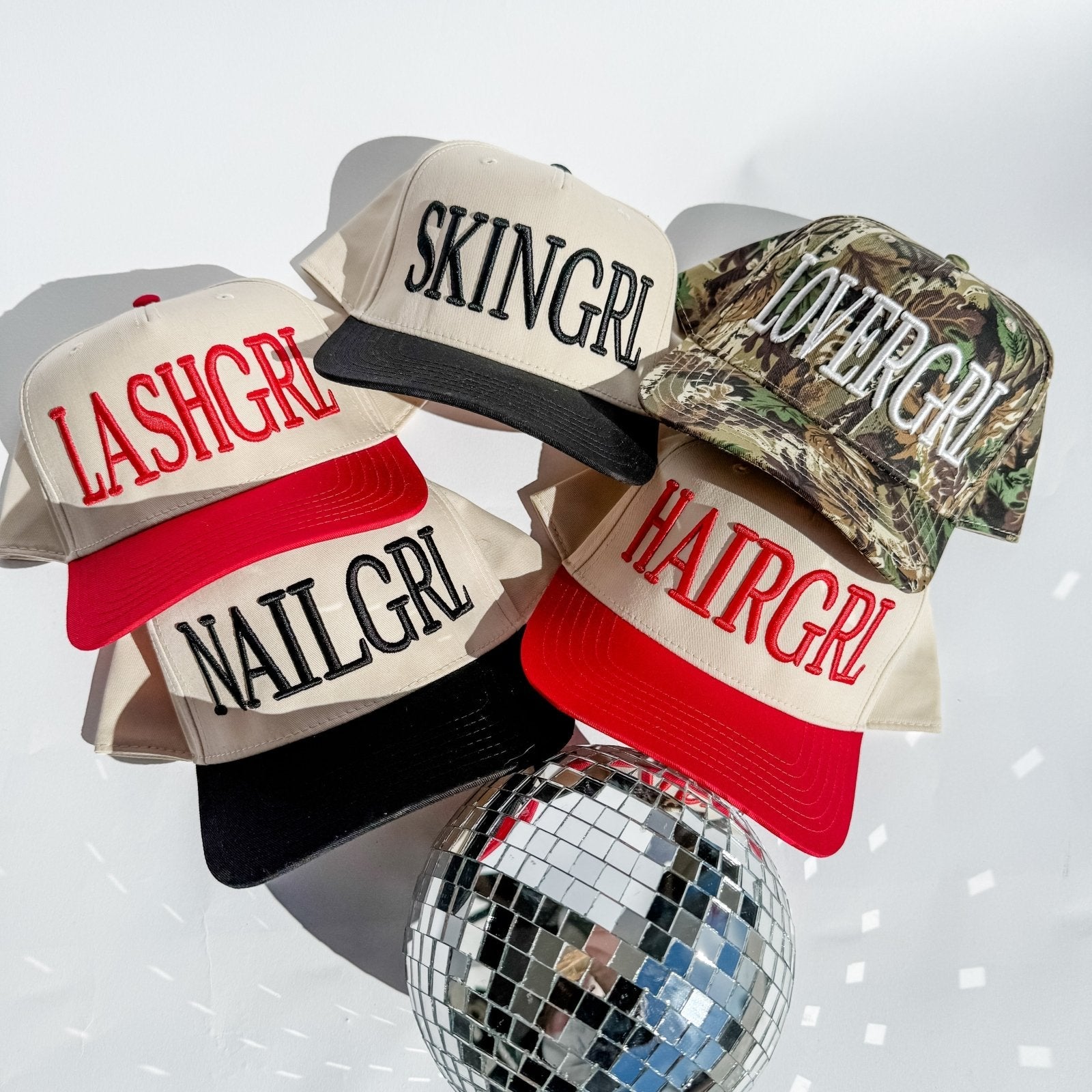 Coco & Rho MAKEUPGRL - Trucker Hat — construction detail