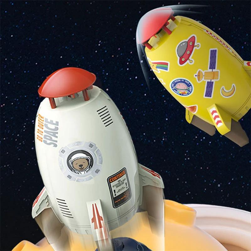 Rocket Launcher Toys Outdoor Rocket Water Pressure Lift Sprinkler Toy  Interaction In Garden Lawn Water Spray Toys For Kids Summer Gadgets