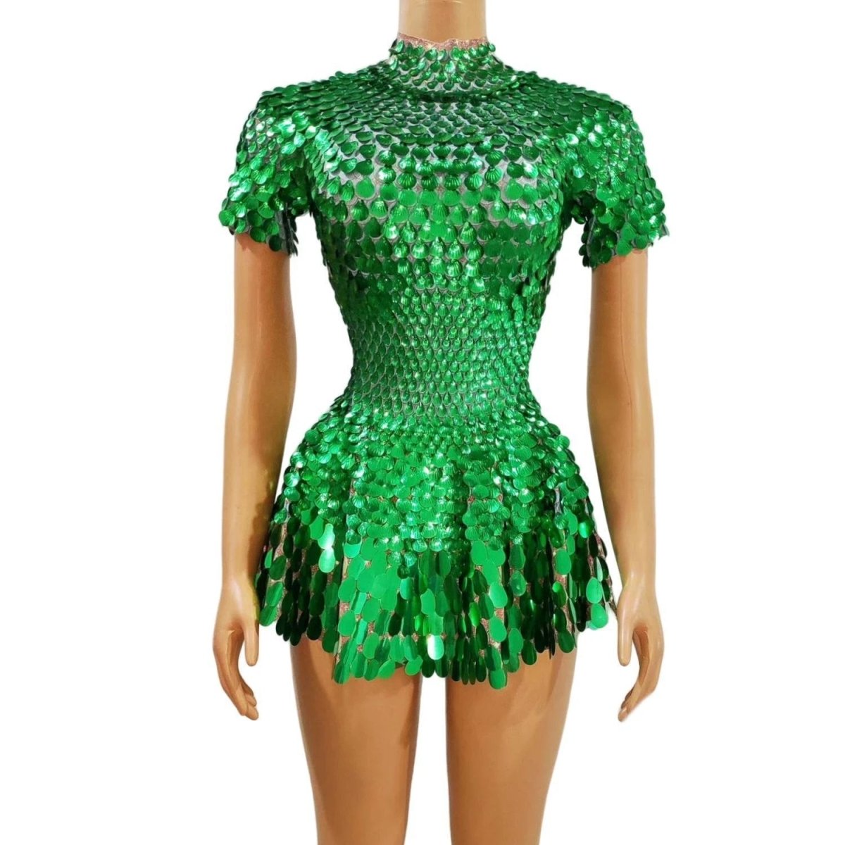 Women's Fashionable Sequins Dazzling Daily Trend Party Zipper Gorgeous Skirt