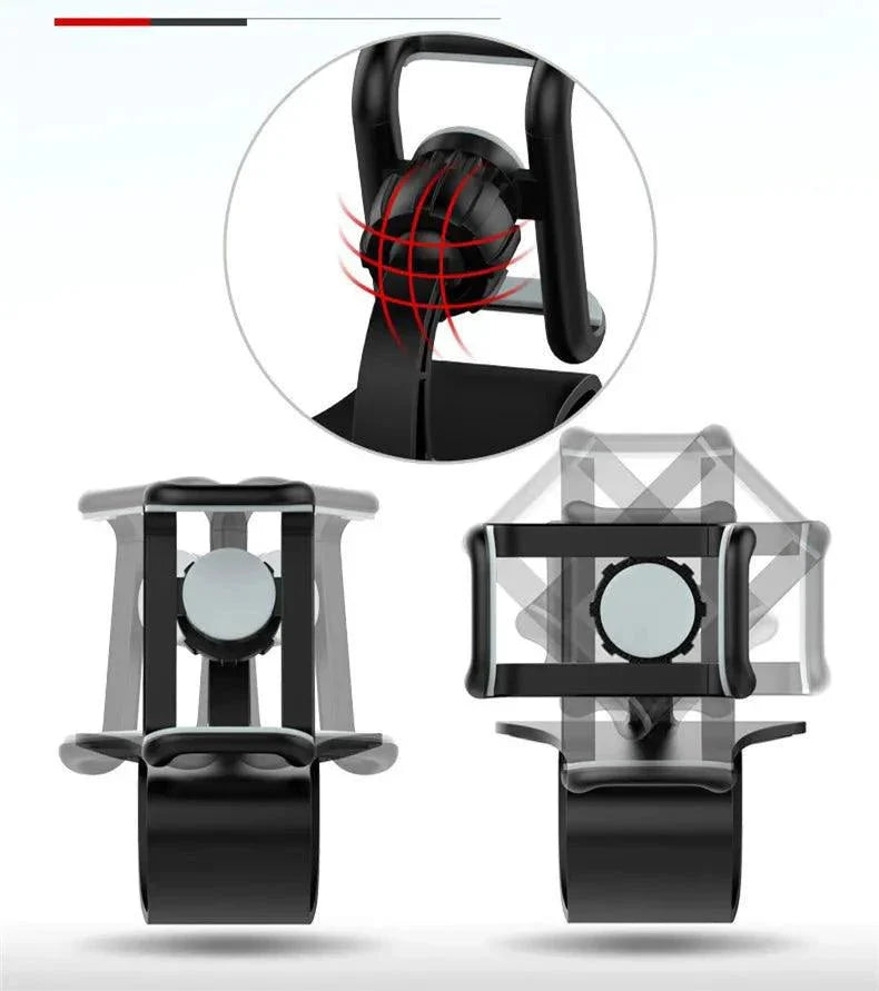 360 Rotatable Car Phone Holder Universal Cell Phone Stands Car Rack Dashboard Support for Auto Grip Mobile Phone Fixed Bracket