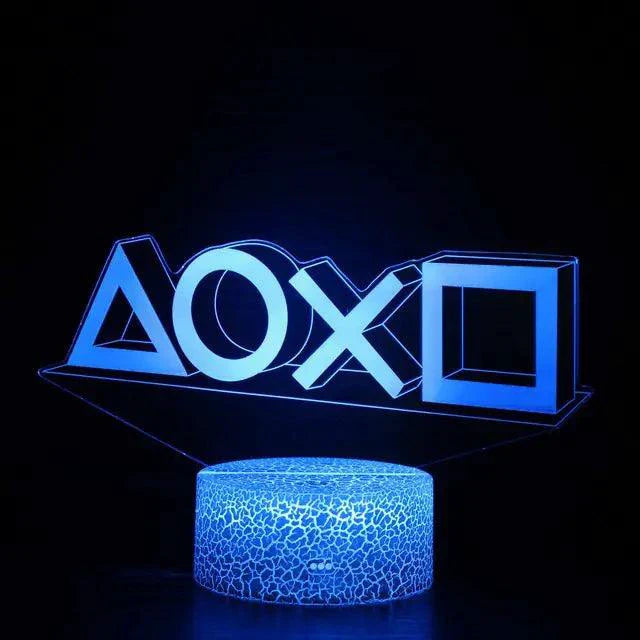 3D LED RGB Gamer Light