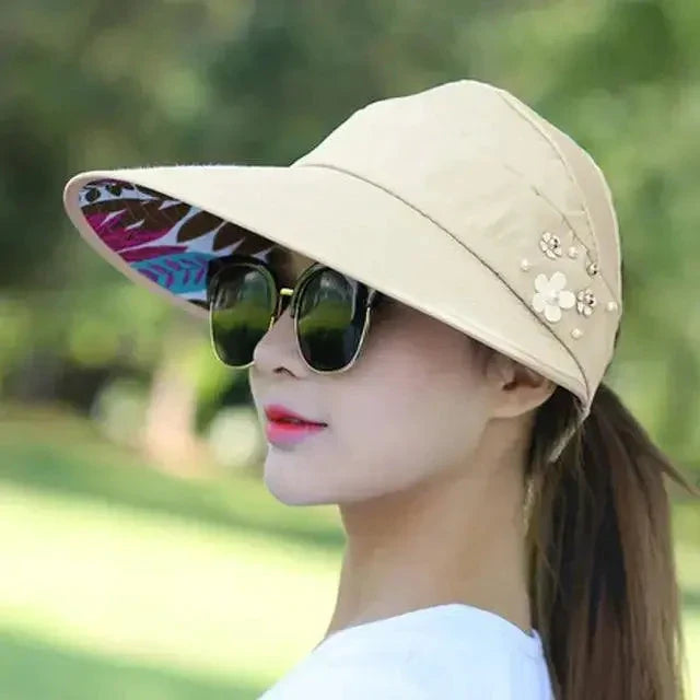 Breezy Pearl Visor Hat