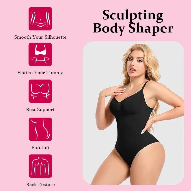 Shapewear Slimming Fajas Bodysuit Plus Size Faha Sculpt Body Shaper For Women Seamless Shapewear