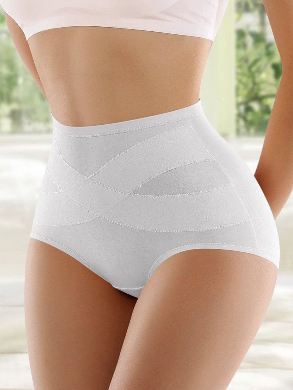 High Waist Shaping Briefs for Confident Curves - Large Size Ladies’ Underwear