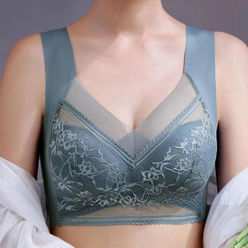 Summer Breeze Ice Silk Seamless Bra - Ultra-Comfort & Breathable Fit for Effortless Style