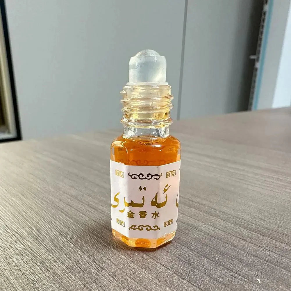 Arabian Gold Perfume Roll On for Unisex, Long Lasting Scent
