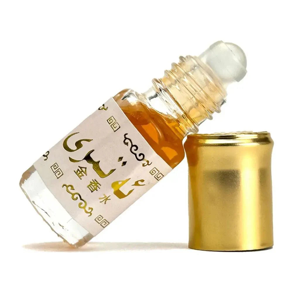Arabian Gold Perfume Roll On for Unisex, Long Lasting Scent