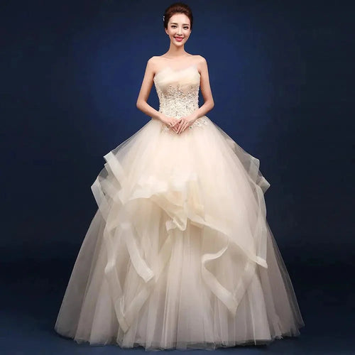 Elegant One-Shoulder Bridal Gowns
