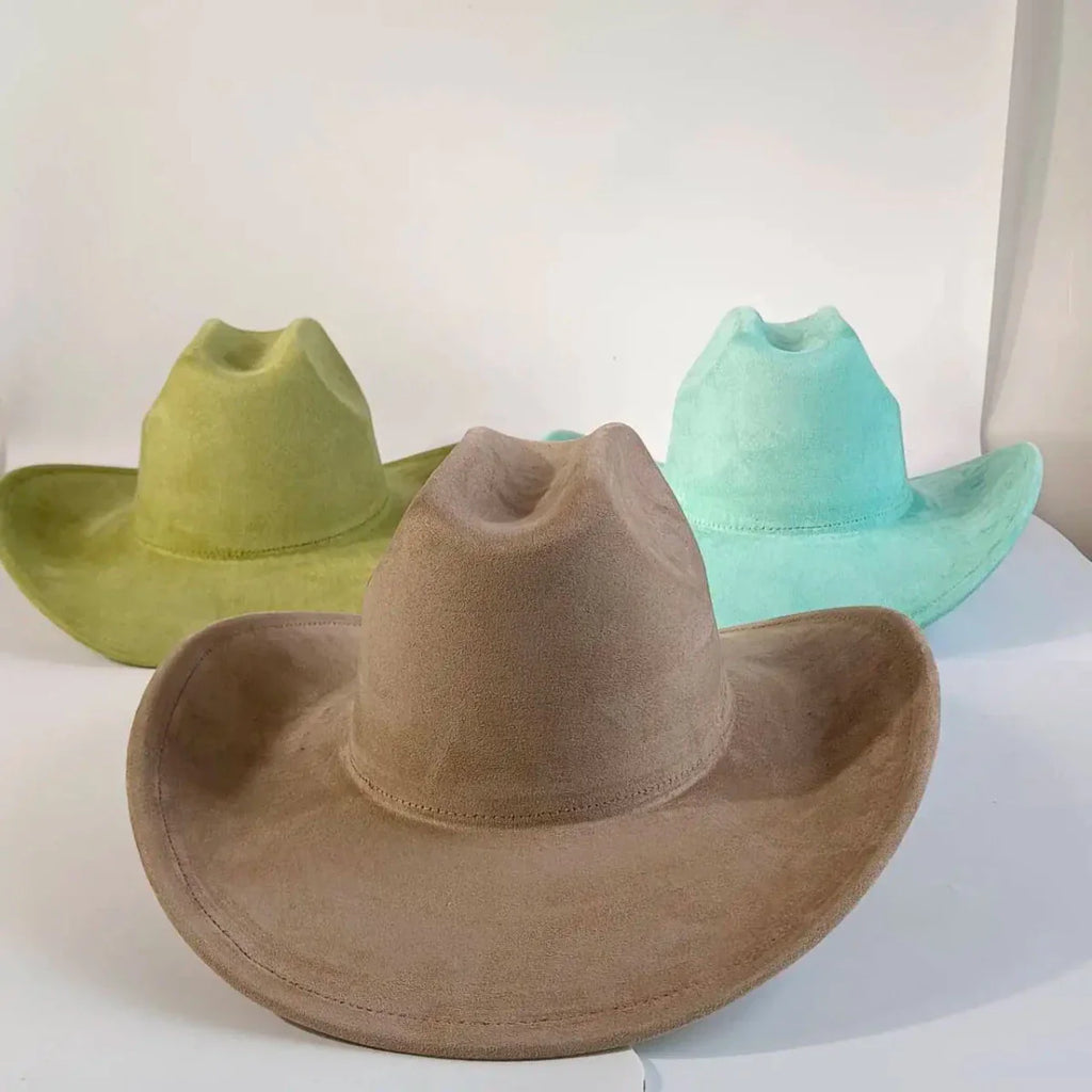 Premium Suede Cowboy Hat for Stylish Men and Women - Ideal for Outdoor Festivities