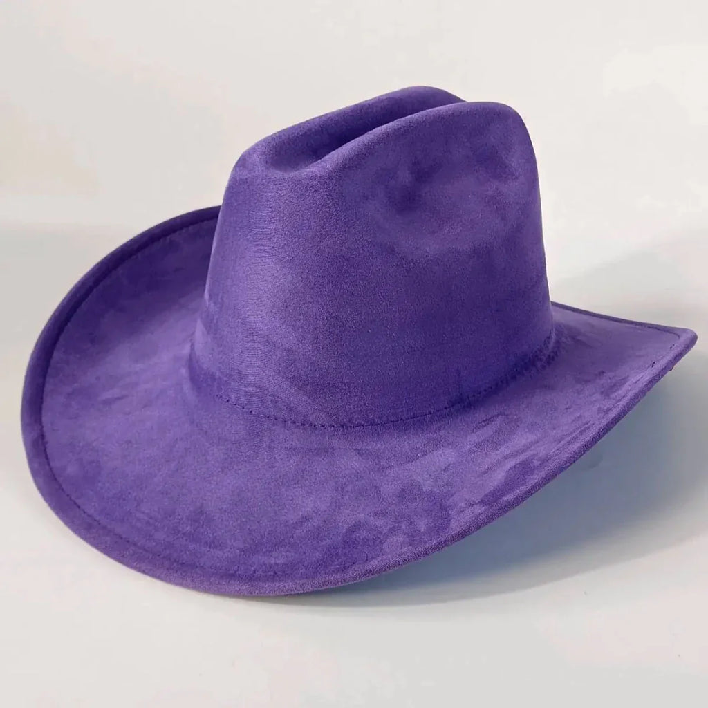 Premium Suede Cowboy Hat for Stylish Men and Women - Ideal for Outdoor Festivities
