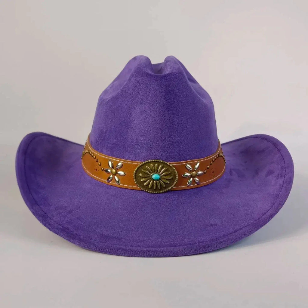 Premium Suede Cowboy Hat for Stylish Men and Women - Ideal for Outdoor Festivities