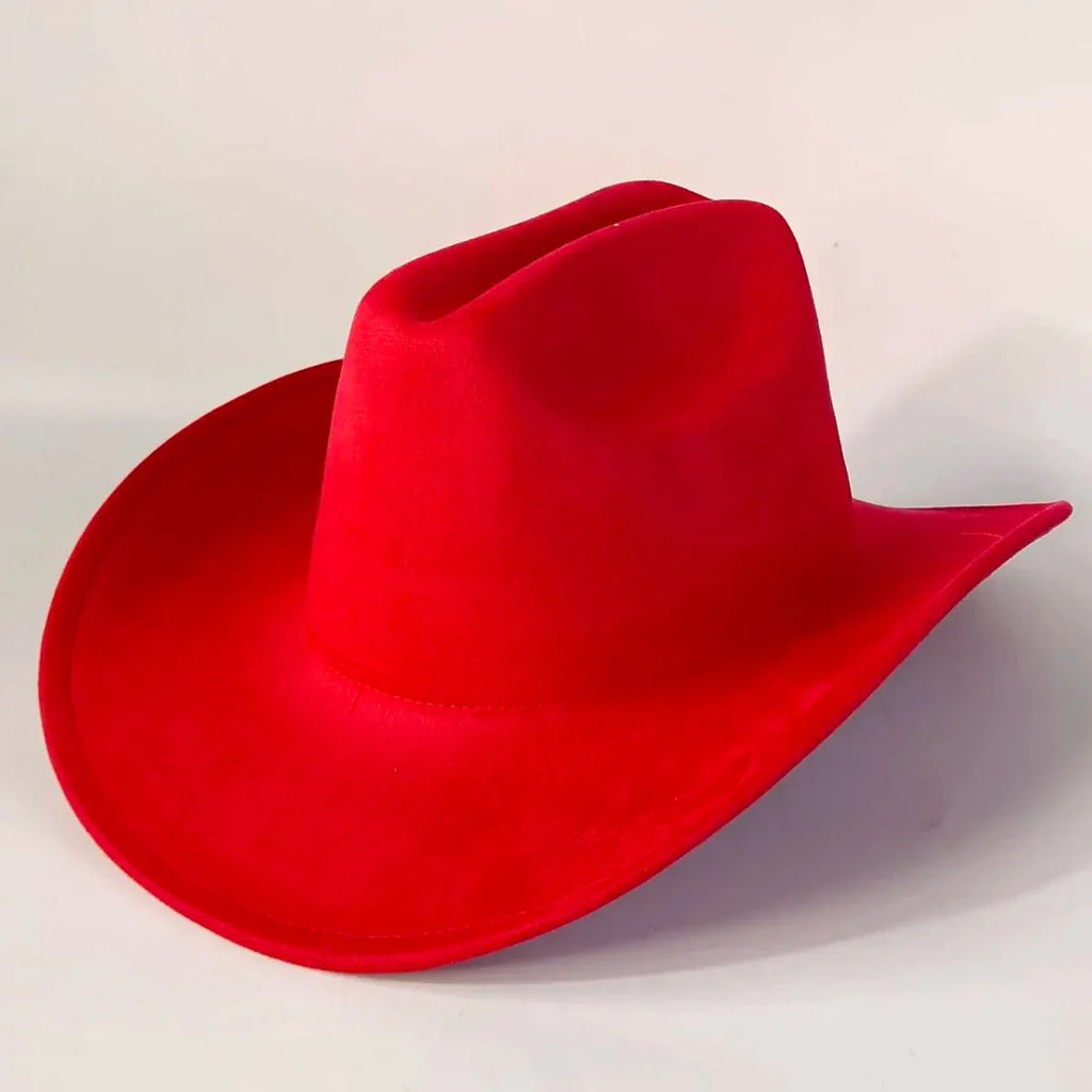 Premium Suede Cowboy Hat for Stylish Men and Women - Ideal for Outdoor Festivities