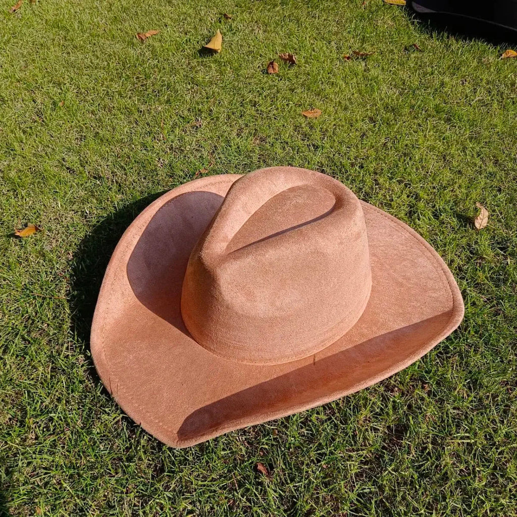 Premium Suede Cowboy Hat for Stylish Men and Women - Ideal for Outdoor Festivities