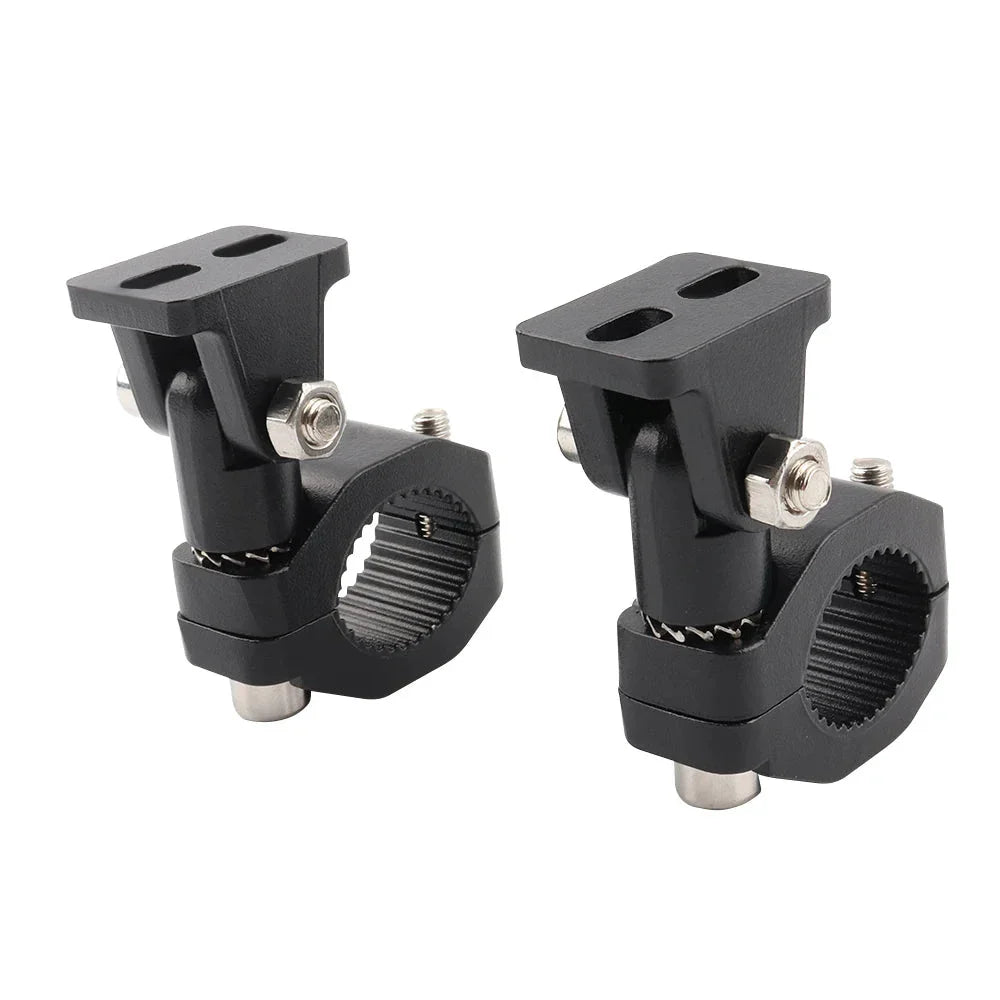 Motorcycle Crash Bars Foglights Mounting Bracket Motorbike Highway Bar Driving Light Mount Crash Bars Spotlight Mount Clamp