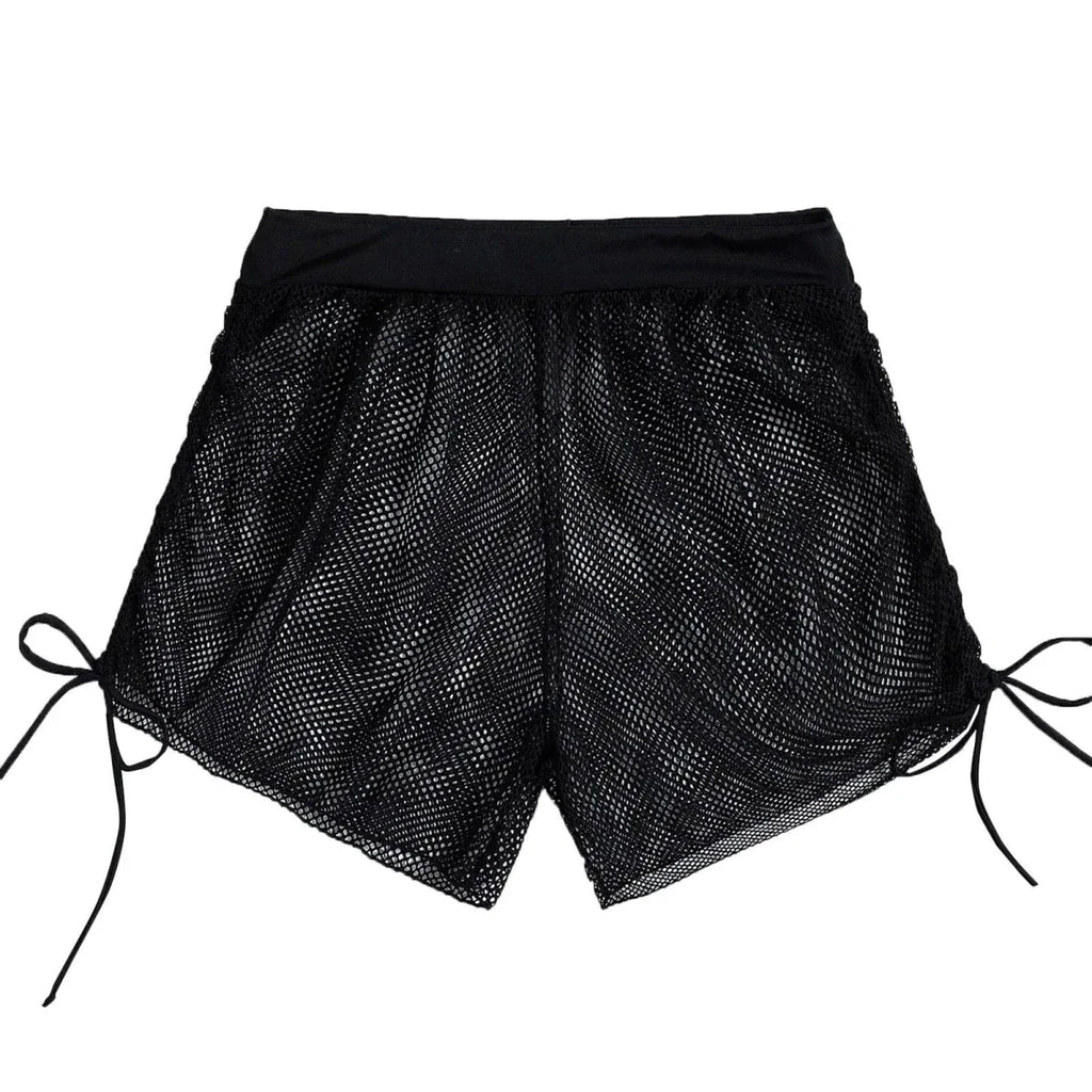 SunnyVibes Swimwear Cover-up Shorts - Effortless Style for Beach Days