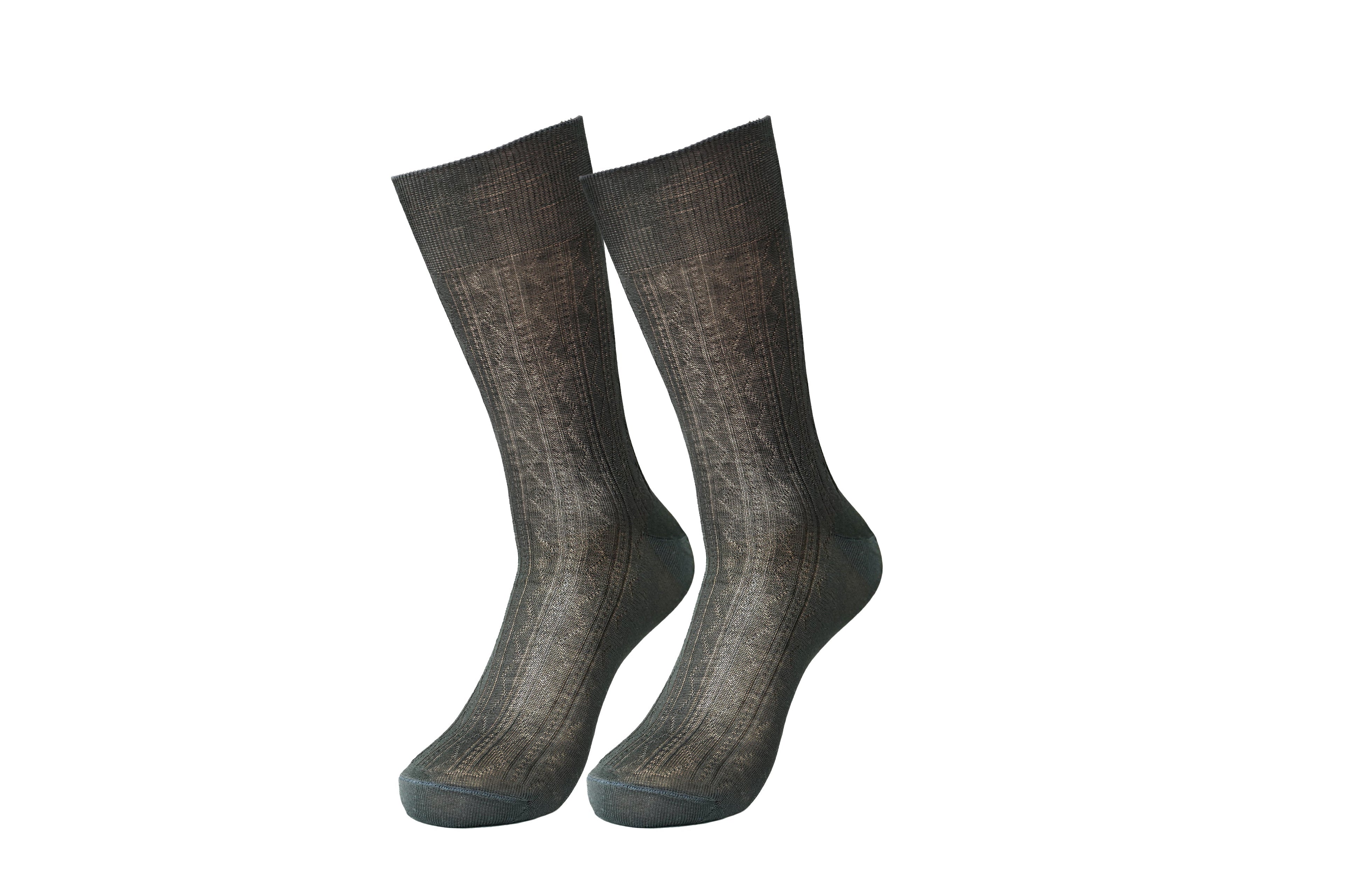tittimitti tittimitti® 100% Mercerized "Filo di Scozia" Cotton Men's Dress & Trouser Socks. Made in Italy — main product shot