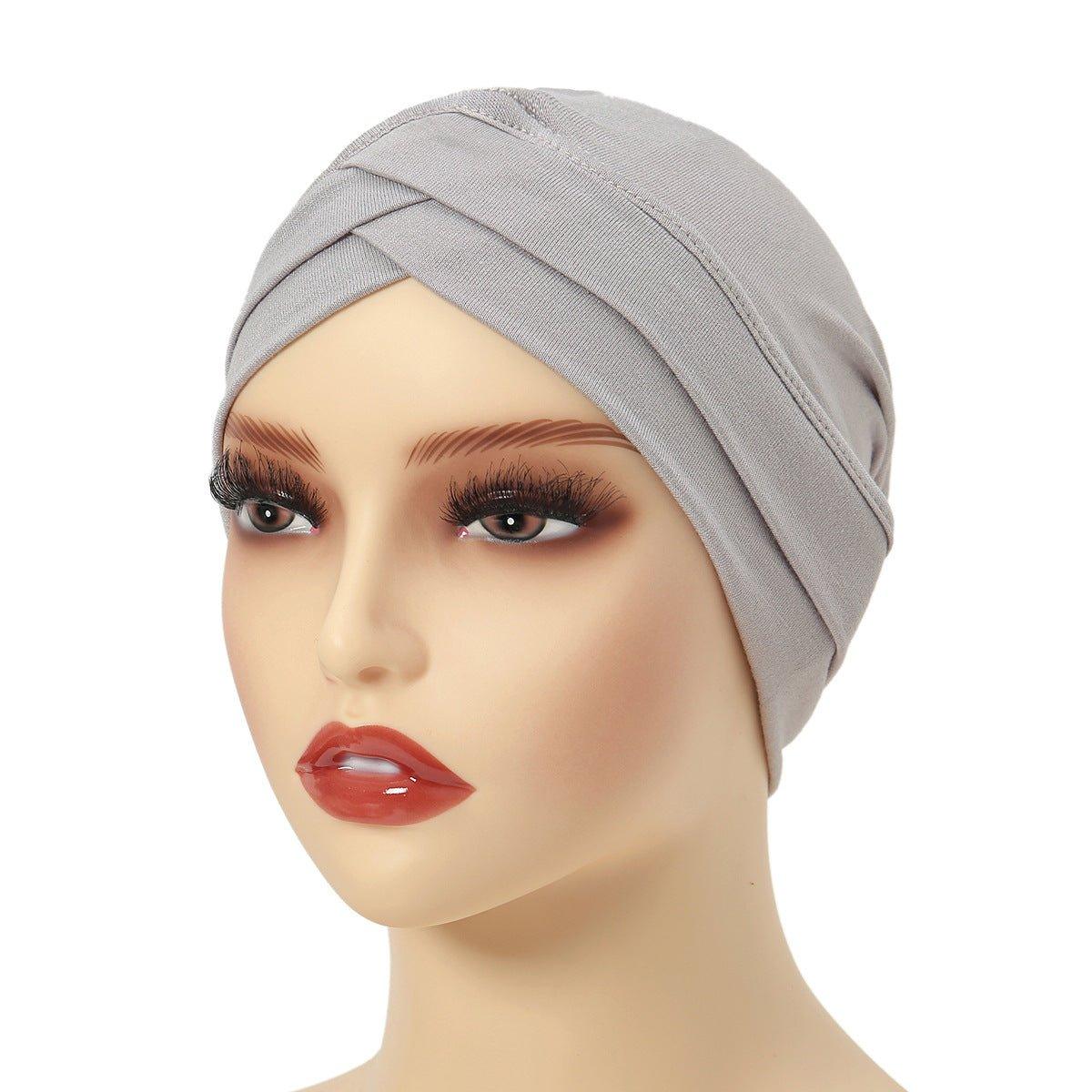 Mariam's Collection Mariam's Collection MH053  Soft Stylish Versatile Bottom Hat — main product shot