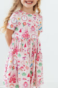Mila & Rose ® Princess & the Froggie S/S Pocket Twirl Dress — main product shot