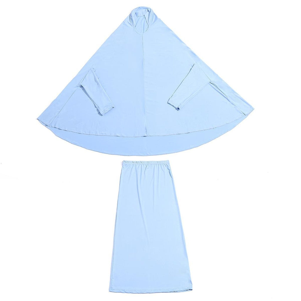 Mariam's Collection Mariam's Collection Two Piece Jersey Kids Jlibab (MJ007) — fabric or material detail