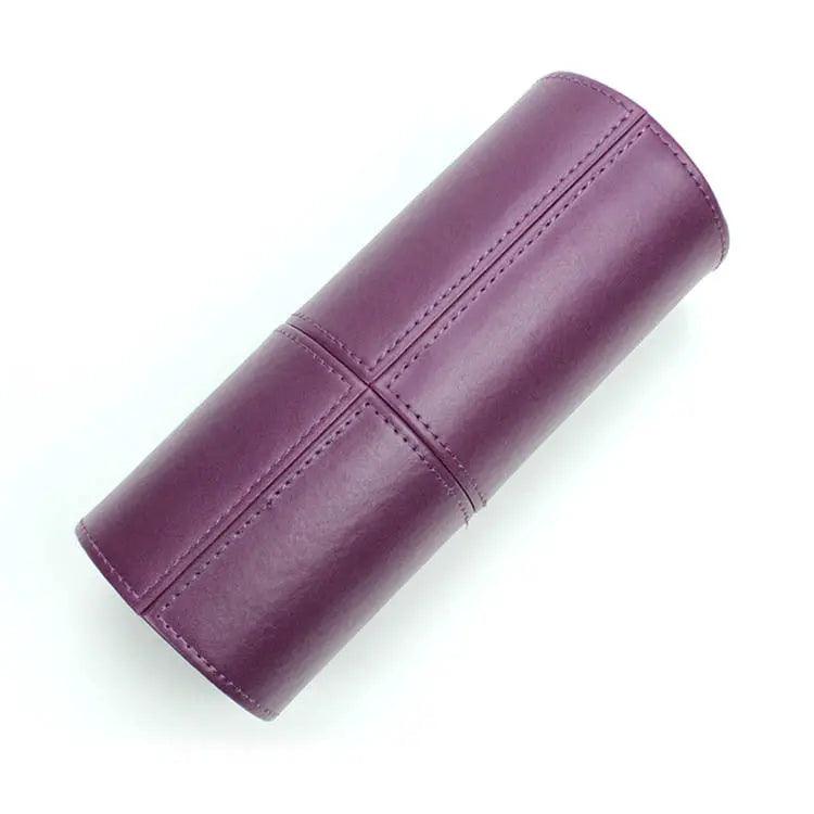 Mariam's Collection Mariam's Collection MMU028 Buttonless Makeup Brush Holder — lifestyle worn / used context