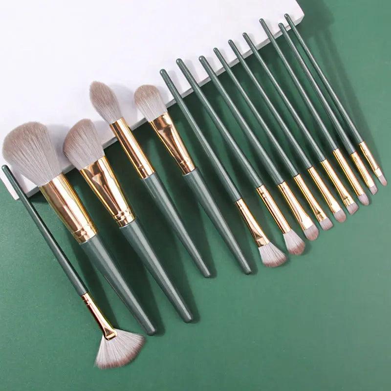 Mariam's Collection Mariam's Collection MMU033 Highend Makeup Brushes — construction detail
