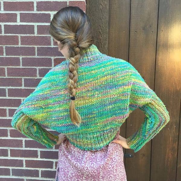 Darn Good Yarn Darn Good Yarn Mystic Mountain Shrug Kit — main product shot