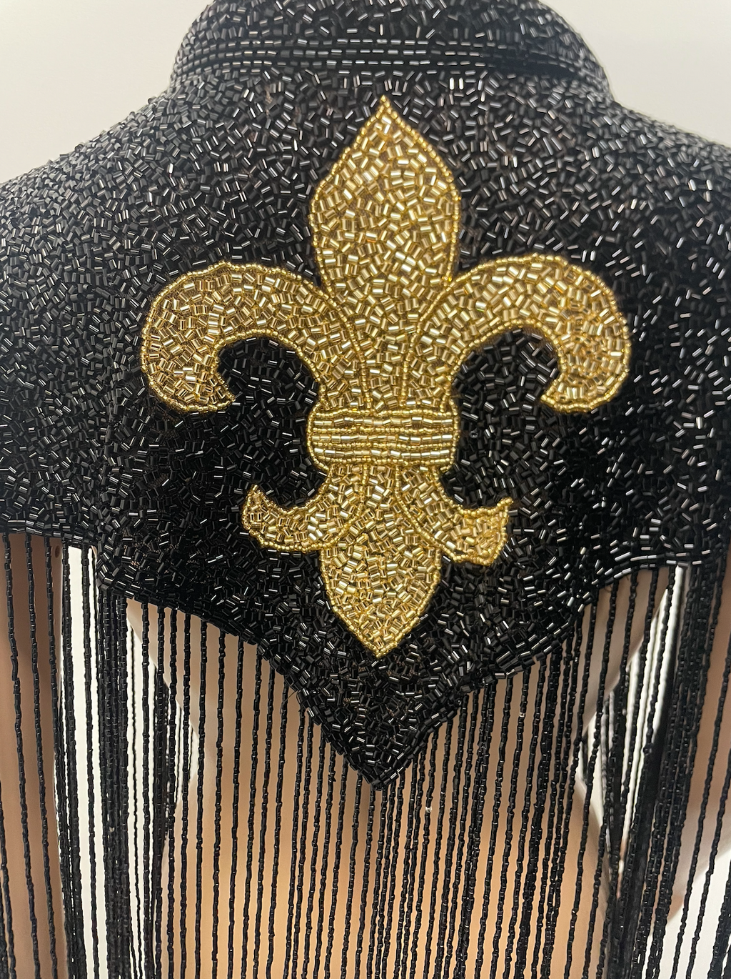 L'Jai Amor Maison Fleur Cape — back view