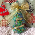 Darn Good Yarn Darn Good Yarn O'Whimsical Christmas Tree Crochet Kit — main product shot