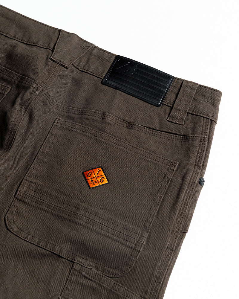 Off The Grid Surplus Trailblazer Standard Fit Pants - DK BRN — in-use photo
