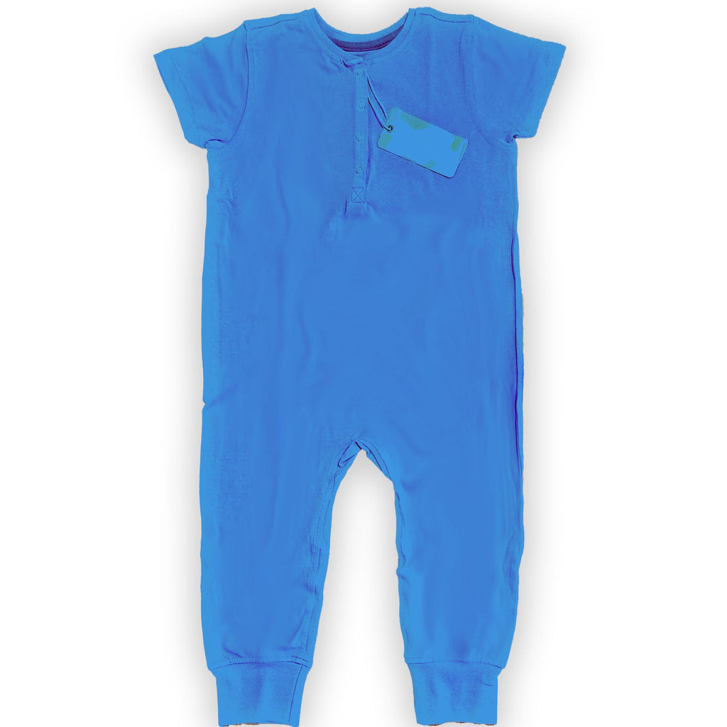ParkerandTalia Ultimate Comfort Playsuit- BLUE — in-use photo