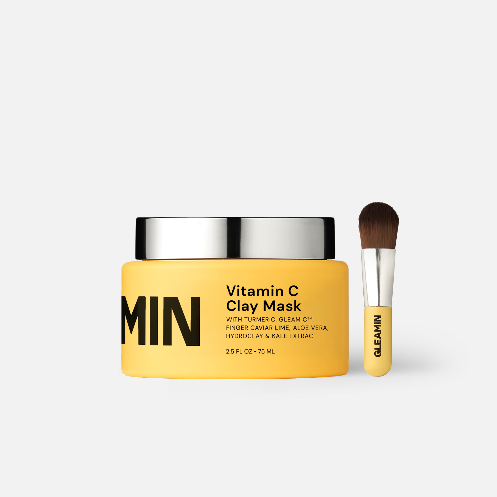 Gleamin Vitamin C Clay Mask — jar product shot
