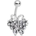 BodyCandy Clear Gem Butterfly Bliss Belly Ring — main product shot