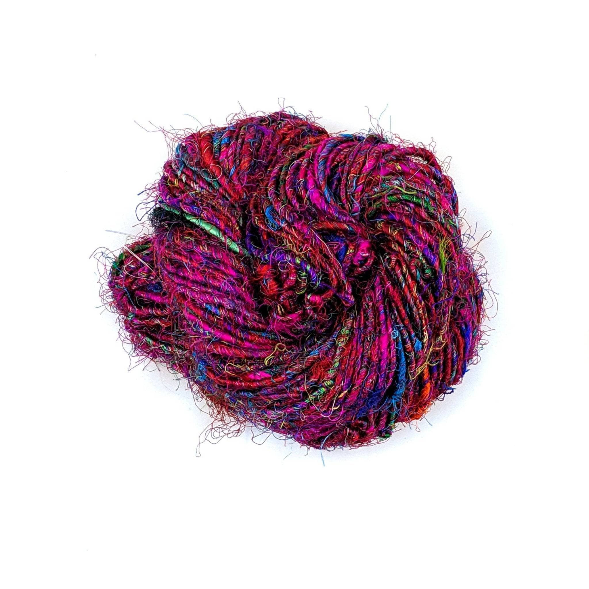 Darn Good Yarn Darn Good Yarn Sari Not Sorry Clutch Crochet Kit — detail shot 6