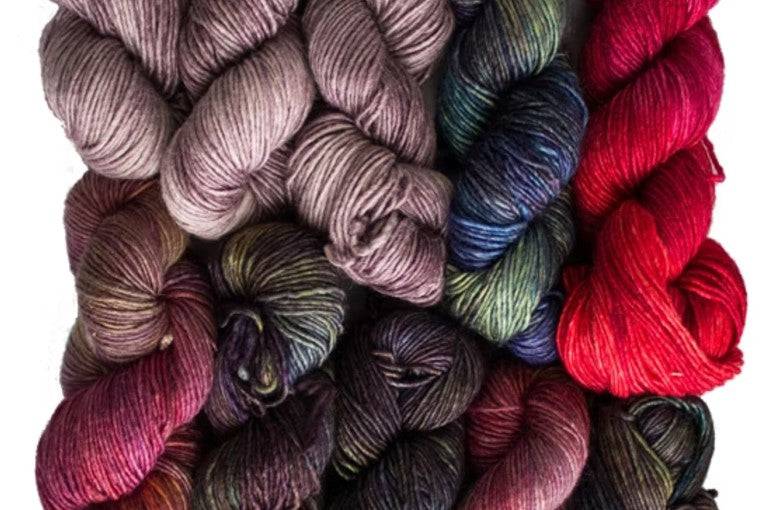 Darn Good Yarn Malabrigo Mystery 3 Pack Yarn Bundles — main product shot