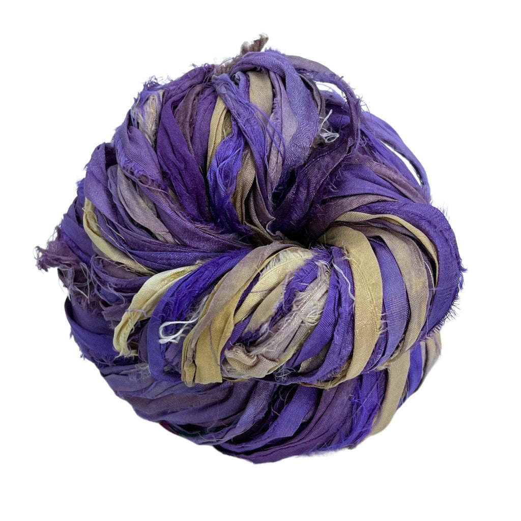 Darn Good Yarn Artisan Recycled Sari Ribbon – Sari Treasures in Every Strand — yarn category context