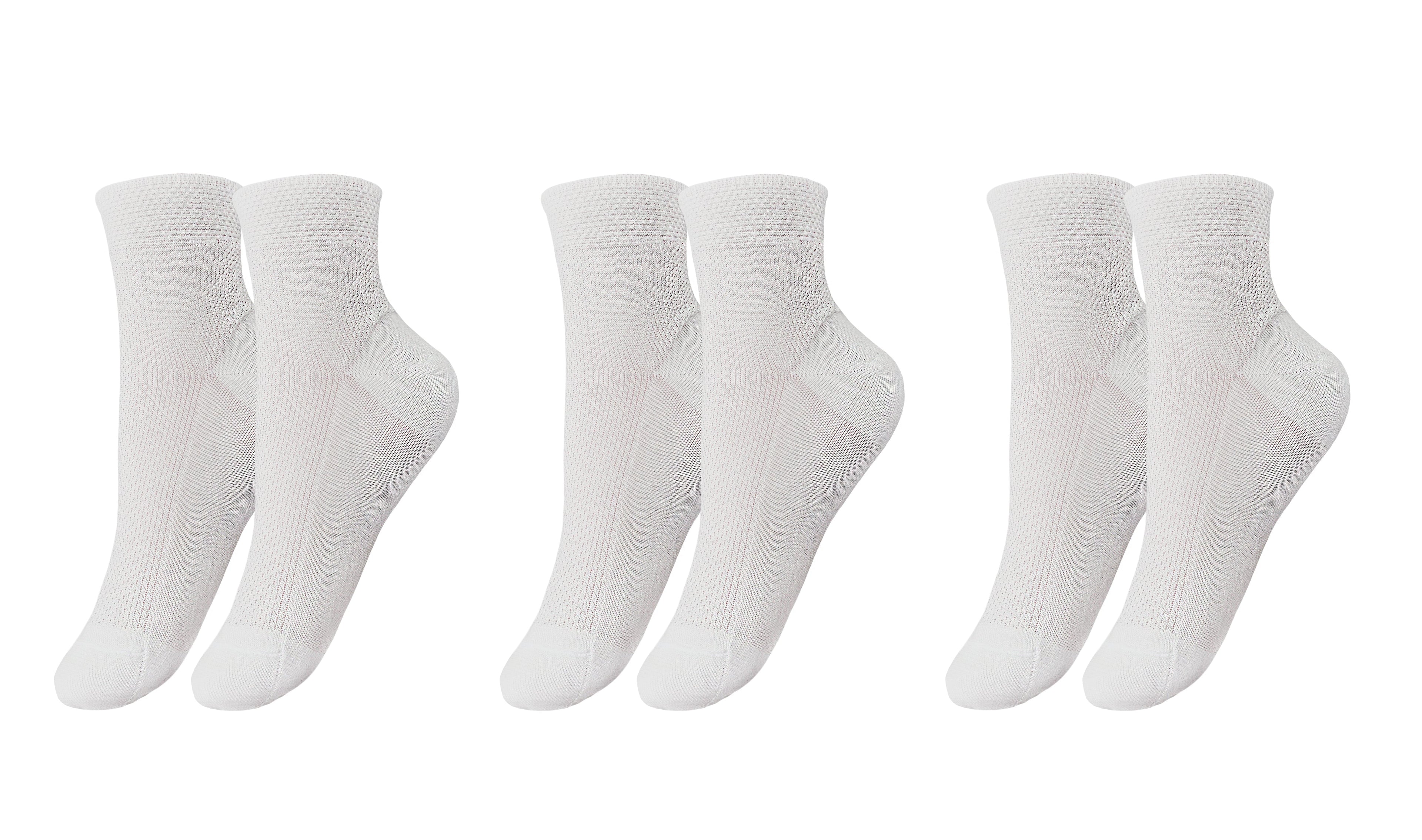 tittimitti tittimitti® 100% Organic Mercerized Cotton "Filo di Scozia" Women's Socks.  3-Pack. Made in Italy. — main product 